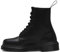 Dr. Martens 8 œillets, Rangers Femme, Noir noir, 43 EU