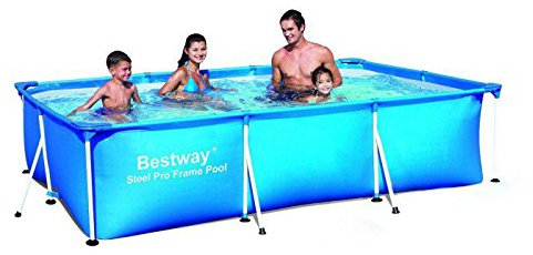 Bestway Piscina con Telaio Rettangolare 300x201x66 cm