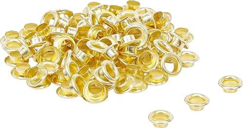 BGS Diy 569-1 | Assortiment d’œillets | 5,0 x 5,5 mm | 100 pièces