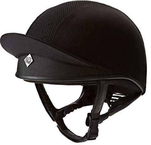 Charles Owen ASTM Pro II Plus Skull Helmet - Black Helmet Size - 59cm