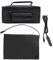 Microondas para coche, mini microondas portátil para coche, horno eléctrico de 12 V, caja de picnic de calentamiento rápido para viajes, acampar, cocinar alimentos, negro