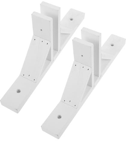 FUNOMOCYA 2 Stück Zaunsockel Kleiner Umrandung Zaunfüße Stütze Zaunstützen Sockel Für Zäune Sockel Set Zaunteile Gartenzaunzubehör Zaunständer Stützsockel Für Kleinen