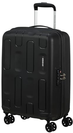 American Tourister Ellipso - Valigia Rigida Grande 79 cm, Valigia Leggera con 4 Ruote, Lucchetto TSA, Bagaglio da Stiva 104L - 3.80 KG - Nero (Black)