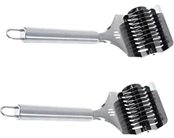 Ciieeo 2piezas Máquina Prensadora De Fideos De Acero Inoxidable Utensilios De Cocina Para Cortar Masa Para Uso Doméstico y Fabricación De Pasta