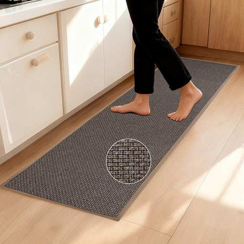 Romon Alfombra Cocina Lavable Antideslizante 43x180cm Absorbente Suela de para Pasillo para Salón Lavadero