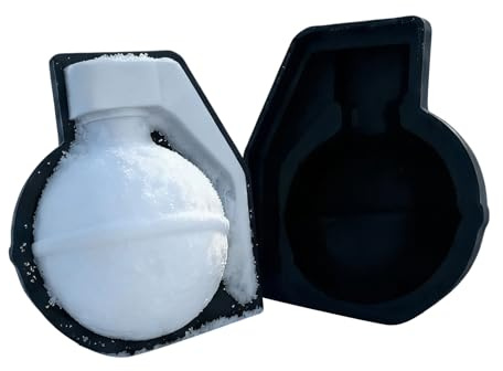 Molde para Hacer Bolas de Nieve Infantil | Juguetes de Manualidades para Rellenar Calcetines Navideños | Juguete Molde de Nieve,Para Navidad Juegos En Exterior Invierno Fiesta En La Playa Y Hogar En V