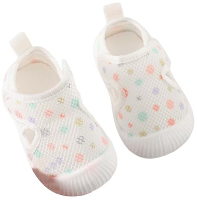 Generisch Spring and Summer Boys and Girls Baby Kids Perforated Breathable Mesh Sandals for Learning to Walk, multicoloured, 2.5 UK Child