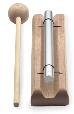 Stagg 20027 Chimes/Tisch-Glockenspiel (1x Ton, Note C, Holzschlägel, Länge: 17,3 cm, Breite: 3,6 cm)