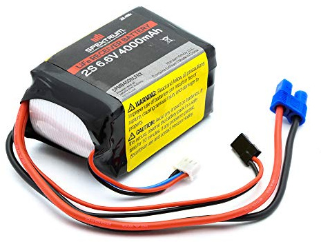 Spektrum 4000 mAh 2S 6.6 V Li-Fe Empfänger Batterie