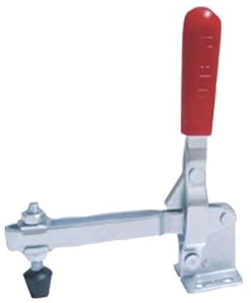 Hhip U-bar Sauterelle de menuisier verticale avec Flanged Base (différentes longueurs de barres : 41 mm – 87 mm), 87mm Bar Length, 1