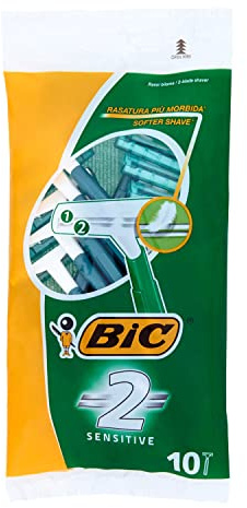 Bic Rasoio da Uomo a 2 Lame, 2 x 10 Pezzi