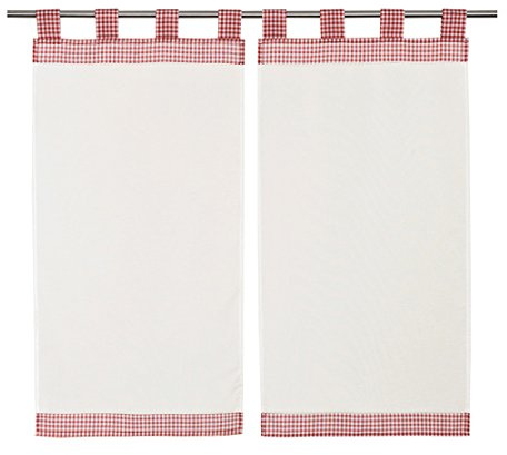 Linder Cristal, Tela, Rojo, 45X90