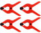 Connex COXT864528 - Morsetti a molla 90mm (4 pezzi)