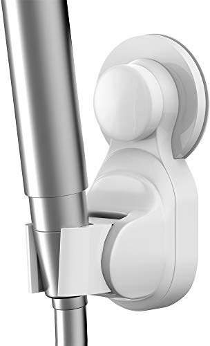 KOLLIEE Soporte De Ducha Ajustable, Soporte De La Ducha Universal Soporte Para Ducha Baño Con Ventosa Pared Sin Taladroc, Soporte De Alcachofa Para Ducha, Titular De La Cabeza De Ducha