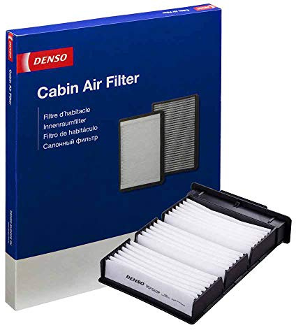 DENSO kombinationshyttfilter DCF562P: Pollenfilter i flera lager blockerar föroreningar och lukter. OE-kvalitet, bred fordonstäckning - för ren luft och mer komfort i bilen.