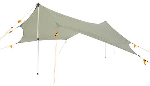 Wechsel Wing L Laurel Oak I wasserdichtes Zeltdach mit 5.000 mm Wassersäule I robust & kompakt für unterwegs I als Vorzelt oder Universalüberdach für Trekking, Camping, Radreisen, Kanu & Kajak
