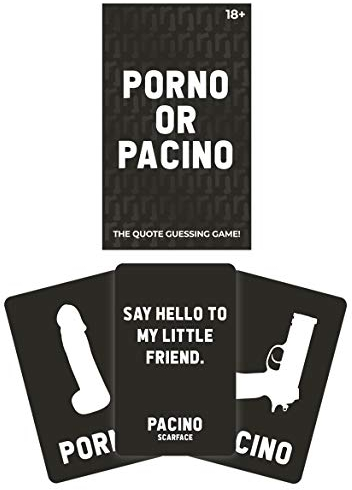 Gift Republic GR490111 Porno oder Pacino The Quote Ratespiel