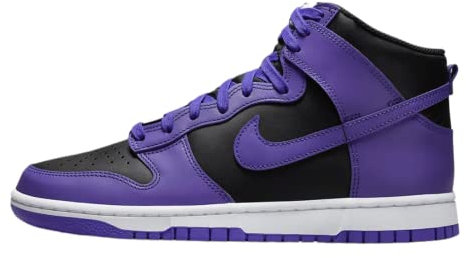 Nike Dunk High Nero Bianco (2021) Codice stile: DD1399-105, Nero Psichico Viola, 13