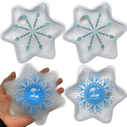 Paquetes de calor reutilizables con clic, calentadores de manos, almohadilla térmica de gel caliente/frio, almohadilla caliente instantánea, compresión