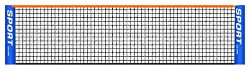 Portable Tennis Net, Foldable Badminton Net, Volleyball Net for Children and Adults, for Indoor or Outdoor, Garden, Yard, School, Club, Sports(5.1m)