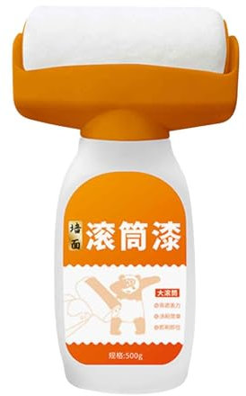 Wall Paint Roller, Wall Paint Repair Roller, Household Wall Small Roller Paint Brush, Emulsion Paint Roller Brush for Walls, Paint Roller for Smooth & Semi Smooth Surfaces