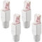 Colexy 4 Stück RJ45-Stecker, CAT6 Pass Through Endkappen,Ethernet RJ45 Stecker für CAT6 UTP Massiv und Litzenkabel,Werkzeuglose RJ45 Stecker, Netzwerkkabel Stecker Enden für 23-26 AWG Netzwerkkabel