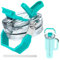 Stanley Cup Accesorios,Tapa Taza Stanley a Prueba de Fugas,Taza de Viaje Tapa de Repuesto con Asa de Transporte y Tapa Transparente a Prueba de Polvo, Tapa de Taza de Viaje para 30oz,Azul Cielo