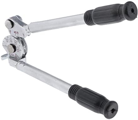Dobladora de tubos de alta resistencia de 5/16 pulgadas, 8 mm, herramienta manual de fontanería para acero de aluminio y cobre suave