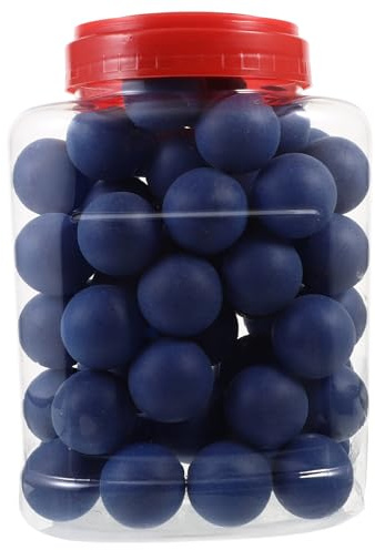 Mikinona 60 Piezas Unidades Pelotas de Tenis de Mesa Duraderas para Uso Exteriores y Hogar Bolas Deportivas de Plástico Resistentes Colores Aleatorios Color Aleatorio