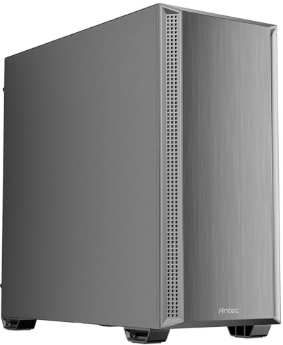 Antec P7 S, 4 x PWM Fans Included, Dual Side Front Mesh Intake, 360 mm Top Radiator Support, Type-C 3.2 Gen 2, Sound-Dampening Side Panels, Mid-Tower ATX PC Case