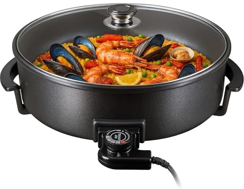 Padella per pizza elettrica T24 42 cm 42 cm 42 cm x 7 cm