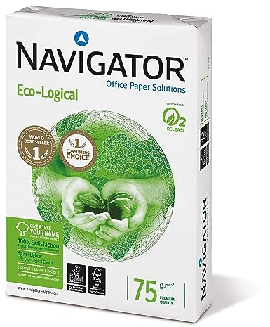 Navigator NAVA475-REAM Eco-Logical Paper A4 75gsm 1 ream (500 sheets)