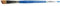 Winsor & Newton 5367113 Cotman Aquarell Synthetikhaar Pinsel - Serie 667 - Schrägpinsel, kurzer Stiel mit exzellenter Sprungkraft, Farbtragekraft und Punktgenauigkeit - 13mm - 1/2
