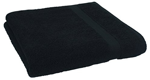 Betz Handtuch Premium 100% Baumwolle 50x100 cm Gesicht- Hände- Körper- Handtuch Farbe schwarz