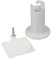 GZ Design 5 STK. Halterung-Aufbewahrung für Kenwood Cooking Chef XL Zubehör-Rührelemente wie Flachrührer Schneebesen Knethaken (Weiß)