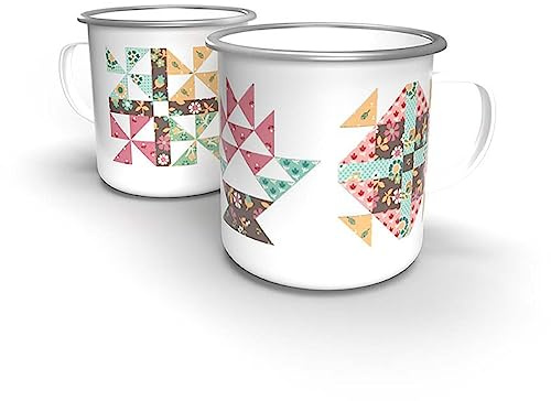Riley Blake Mercantile Fabric By Lori Holt of Bee in My Bonnet, Premium Quilting Fabric, for Quilting, Apparel, Crafting, Sewing Projects & More (MERCANTILE Mug)