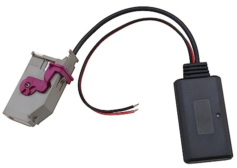 eMagTech Adattatore Bluetooth AUX a 32 pin RNS-E per A3 A4 A6 A8 R8 TT 12 V modulo Bluetooth per auto AUX-IN cavo adattatore audio wireless accessori elettronici per veicoli