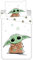 Jerry Fabrics F Bettwäsche – Star Wars – Baby Yoda – 2-teilig – Kinder – Bettbezug – wendbar – 140 x 200 cm – Kissenbezug – 70 x 90 cm – 100 % Baumwolle