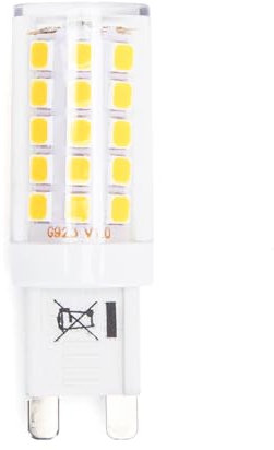 VoltShine Lámpara LED G9 3W, bajo consumo, luz cálida, diseño compacto; ideal para iluminación de espacios pequeños y decoración moderna.