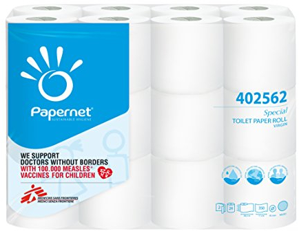 Papernet 402562 Rotoli Carta Igienica 24 Rotoli 2 Veli 350 Strappi