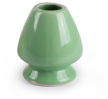 BambooMN Brand - Matcha Tea Whisk Holder - Soft Light Green