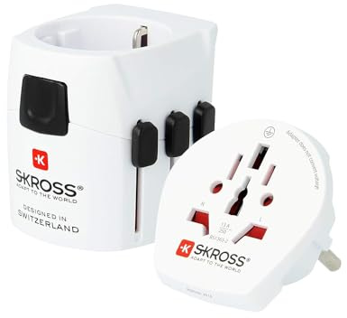 Skross World Travel Adapter PRO Light – World | 1.103160 | White