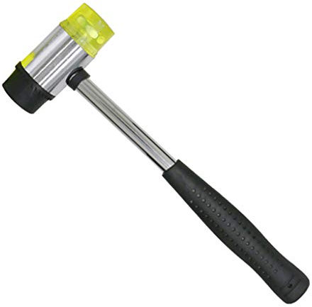 Injoyo Marteau à débosseler en caoutchouc 35 mm Poids 375 g