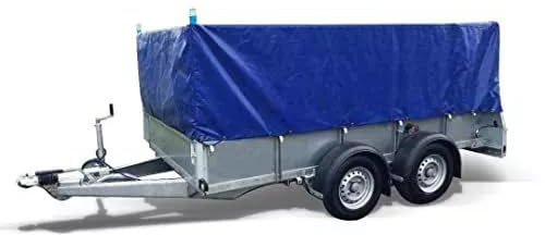 Trailer cover to fit the Ifor Williams GD85 mesh sided model 650GSM Blue Waterproof PVC. Fits all light configurations. 260 x 170 x 90CM, Rear Opening.