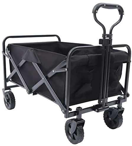 Bollervagn transportvagn vikbar strandvagn vagn utomhusaktiviteter stränder campingplats vagn 80 kg