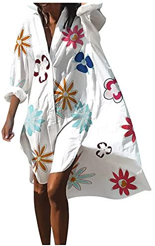 Kaftan Femme - Marocain Soiree Robe Hippie Chic Tunique Voile Robe Chemisier Longue Gilet Crochet Maillot De Bain pour Femme avec Mastectomie Maillot De Bain Sexy #