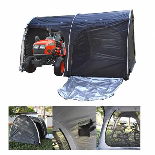 YSMSMZJK Fahrradgarage Hängen 2 in 1 Gartenhütte für Terrassenmöbel,Fahrrad,Motorrad Fahrradbox Lagerzelt