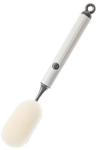 Cepillos de limpieza, manejo de botellas de mango largo, cepillos de limpieza, de leche suave para botella de esponja, de copa de esponja para un de limpieza eficaz