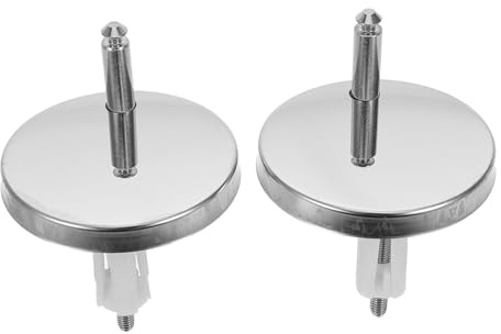 Garneck 2pares Tornillos Asiento Del Inodoro Kit De Fijación De Metal Resistente Incluye Pernos De Bisagra Para Reparaciones De Bricolaje El Baño