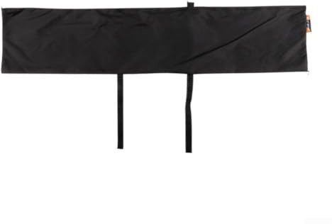 Cubierta para manillar de bicicleta 210D Nylon a prueba de polvo Funda protectora para bicicleta de montaña MTB Road Ciclismo Accesorios Resistente a los arañazos Fácil de instalar Negro 82x17cm